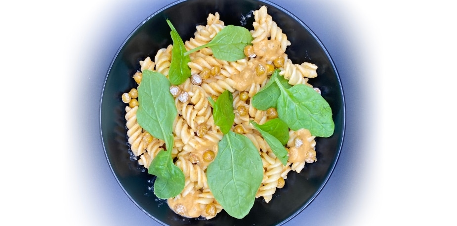 Fusilli Sauce Crémeuse Aux Pois Chiches - Recette